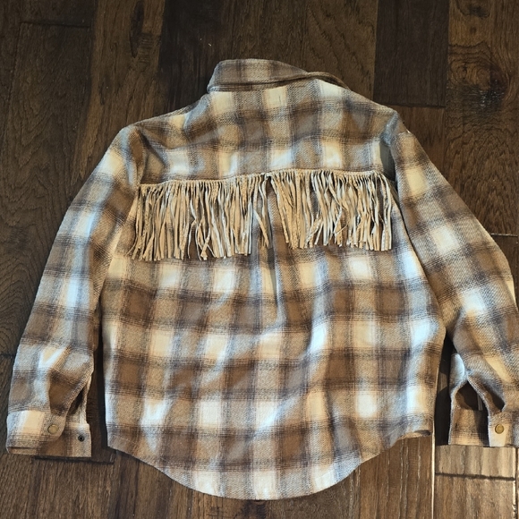 Fringe Shacket - Picture 1 of 4